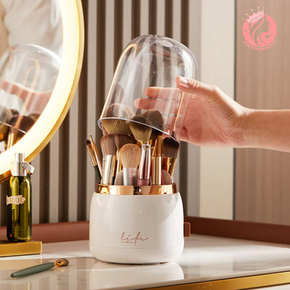 PORTE PINCEAUX MAQUILLAGE ROTATIF⎮ROTATING MAKEUP BRUSH™
