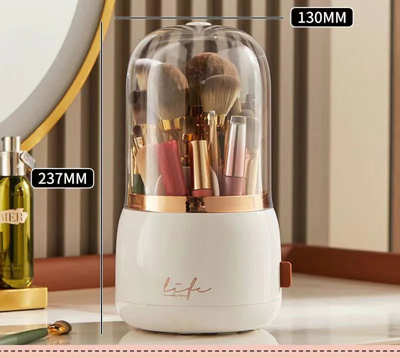 PORTE PINCEAUX MAQUILLAGE ROTATIF⎮ROTATING MAKEUP BRUSH™