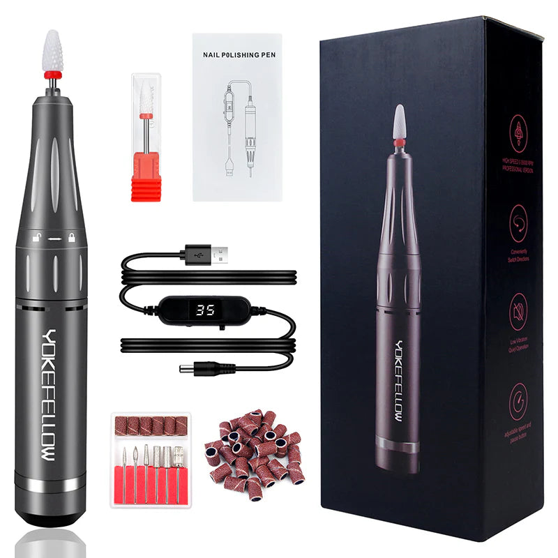 PONCEUSE à ONGLES RECHARGEABLE POUR MANUCURE ⎮NAILS DRILL™