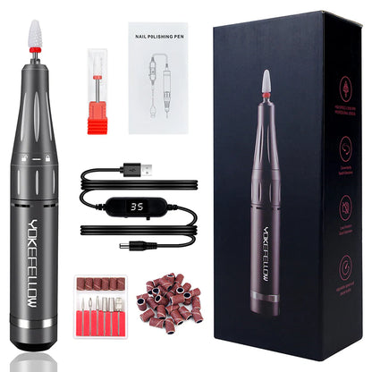 PONCEUSE à ONGLES RECHARGEABLE POUR MANUCURE ⎮NAILS DRILL™